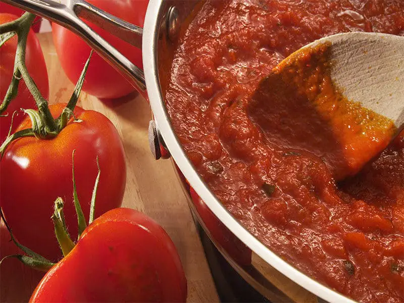 Spaghetti Sauce Simmering