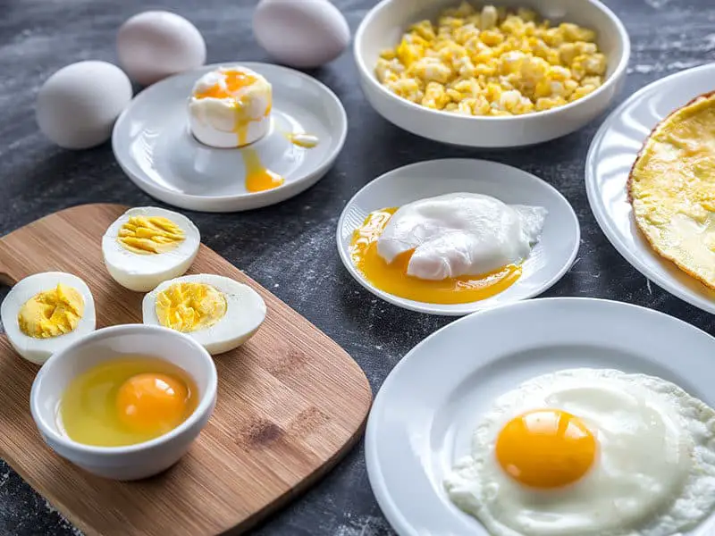 Different Ways Cooking Eggs