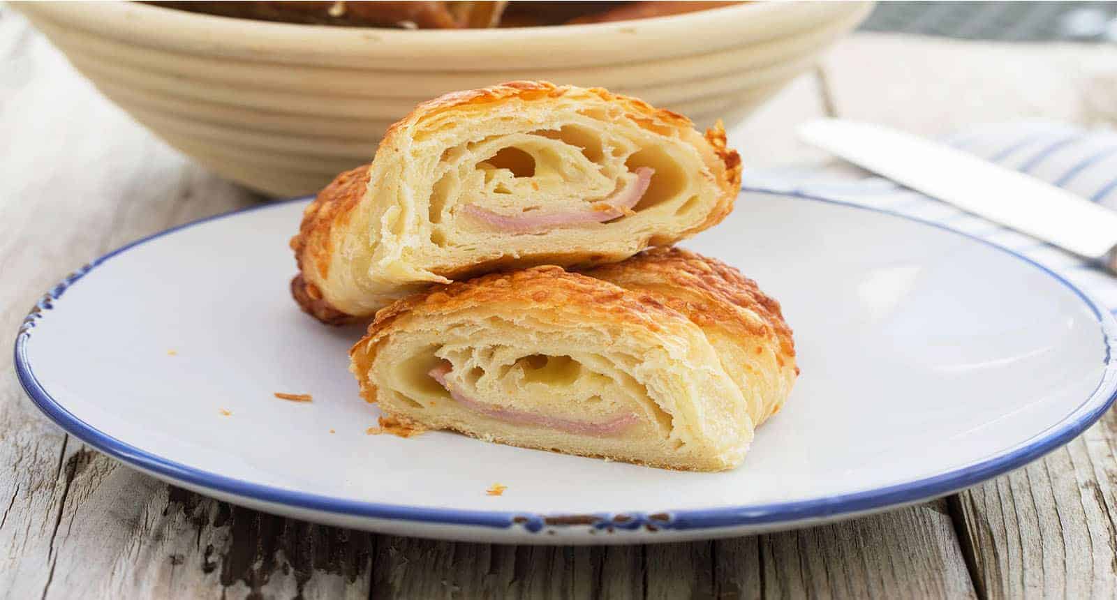 Ham Cheese Filled Croissant Natural