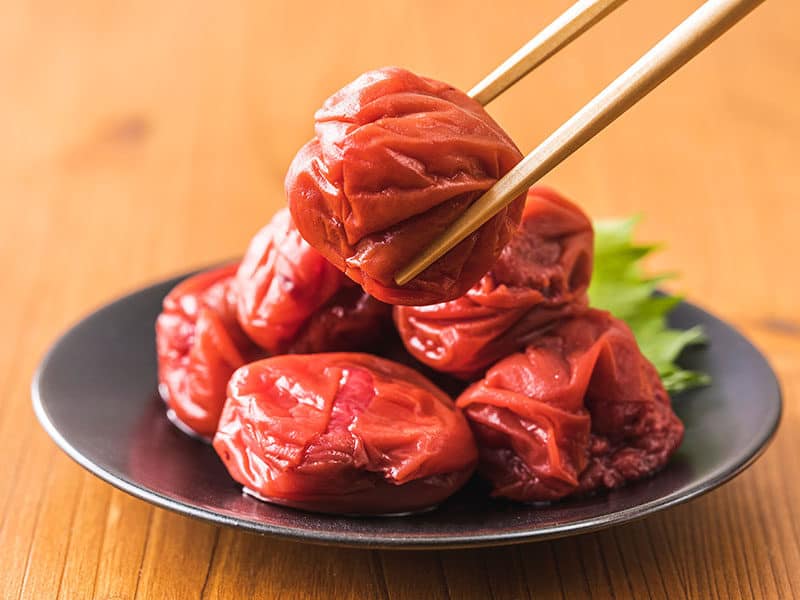 Umeboshi Japanese Food