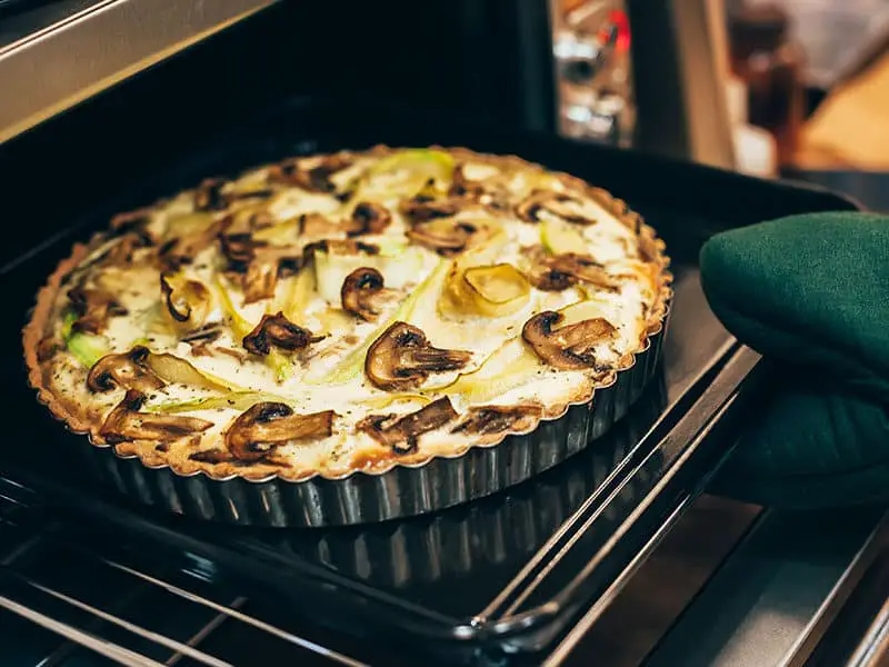 Vegan Quiche Reheat Oven