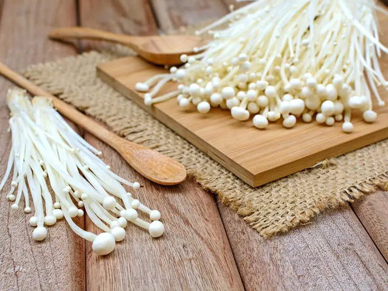 Enoki Mushrooms