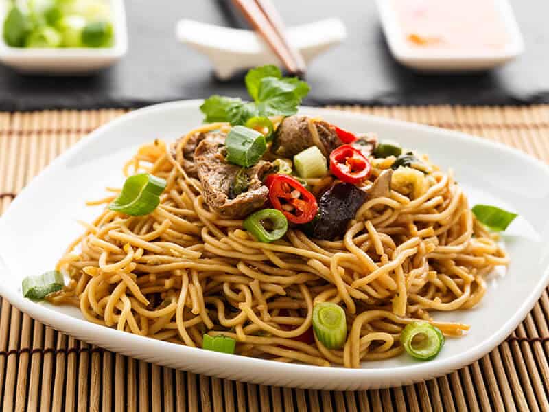 Chow Mein Vegetables