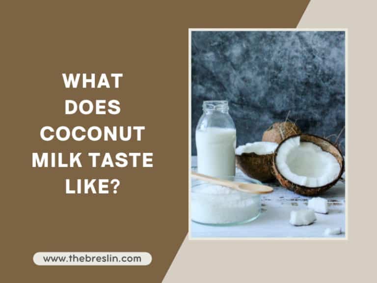 What Does Coconut Milk Taste Like