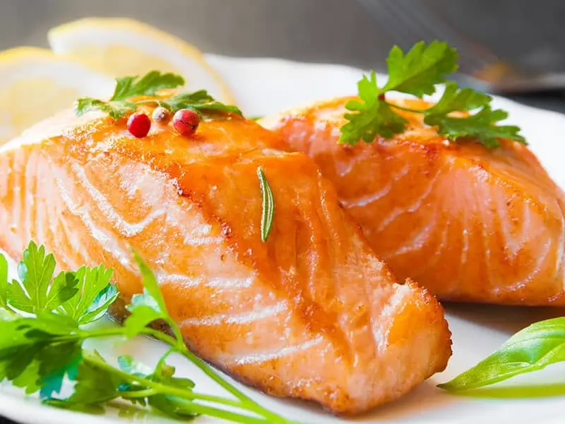 Cooked Salmon Fillet