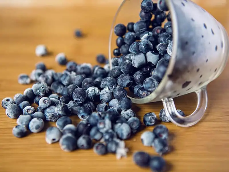 Frozen Blueberries