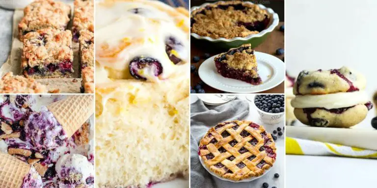 Best Deliciously Easy Blueberry Dessert Recipes