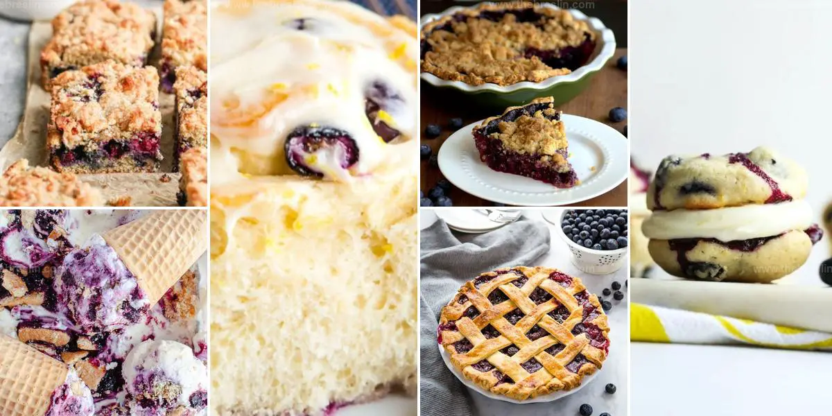 Best Deliciously Easy Blueberry Dessert Recipes