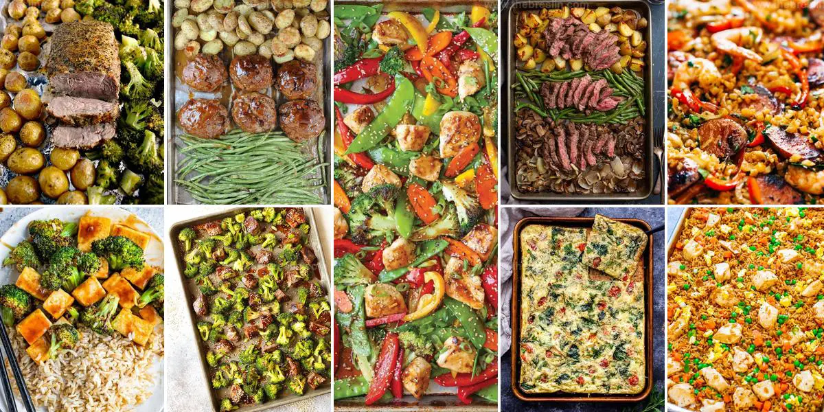 Top Sheet Pan Dinners